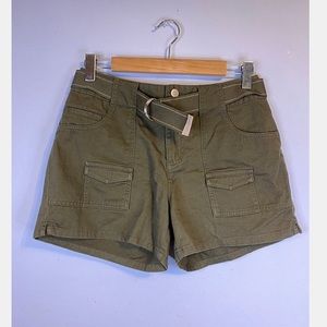 Cato Green Cargo Shorts, Size 6
